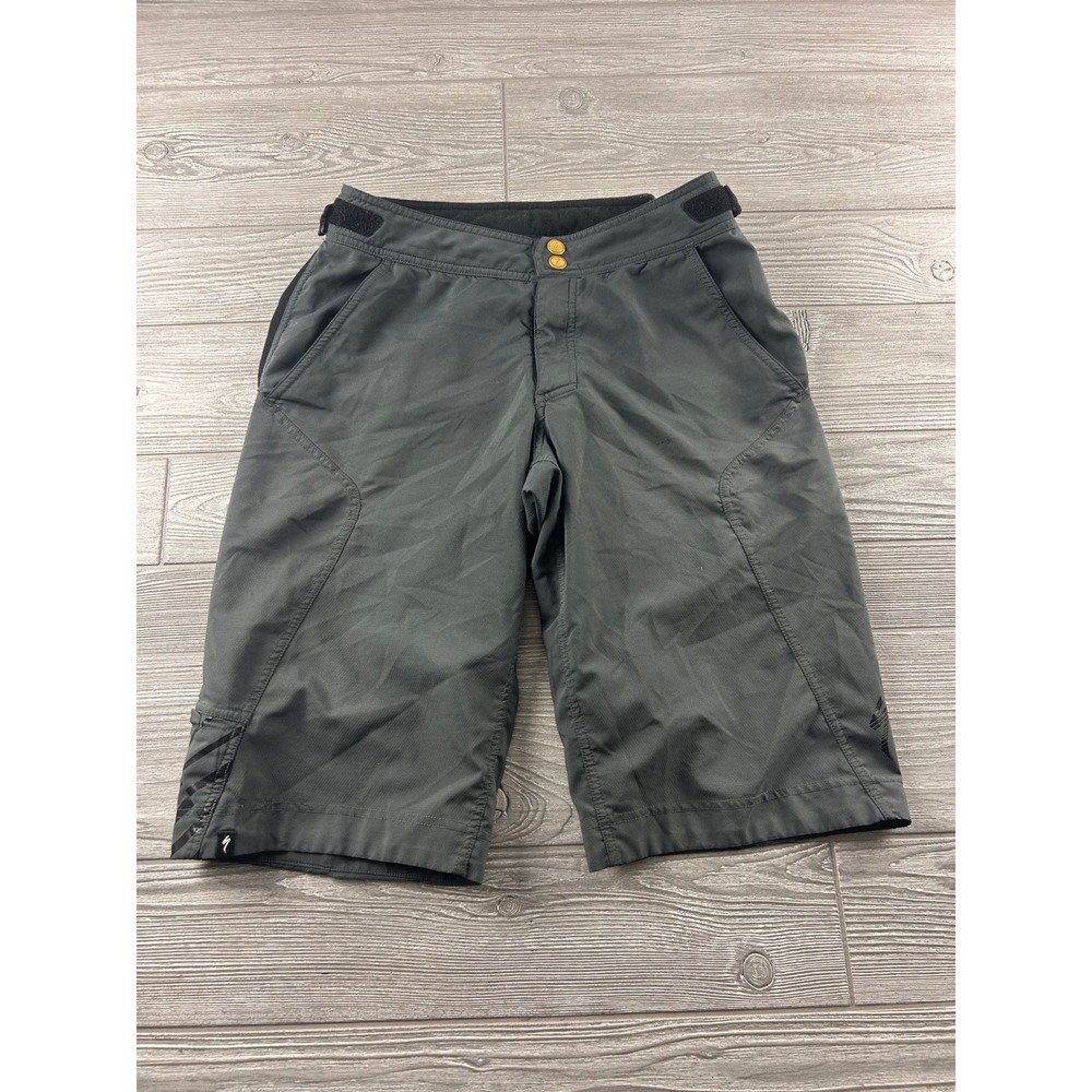 Specialized Relaxed Fit Mountain Bike Shorts Mens 30 Gray MTB Cycling Technical